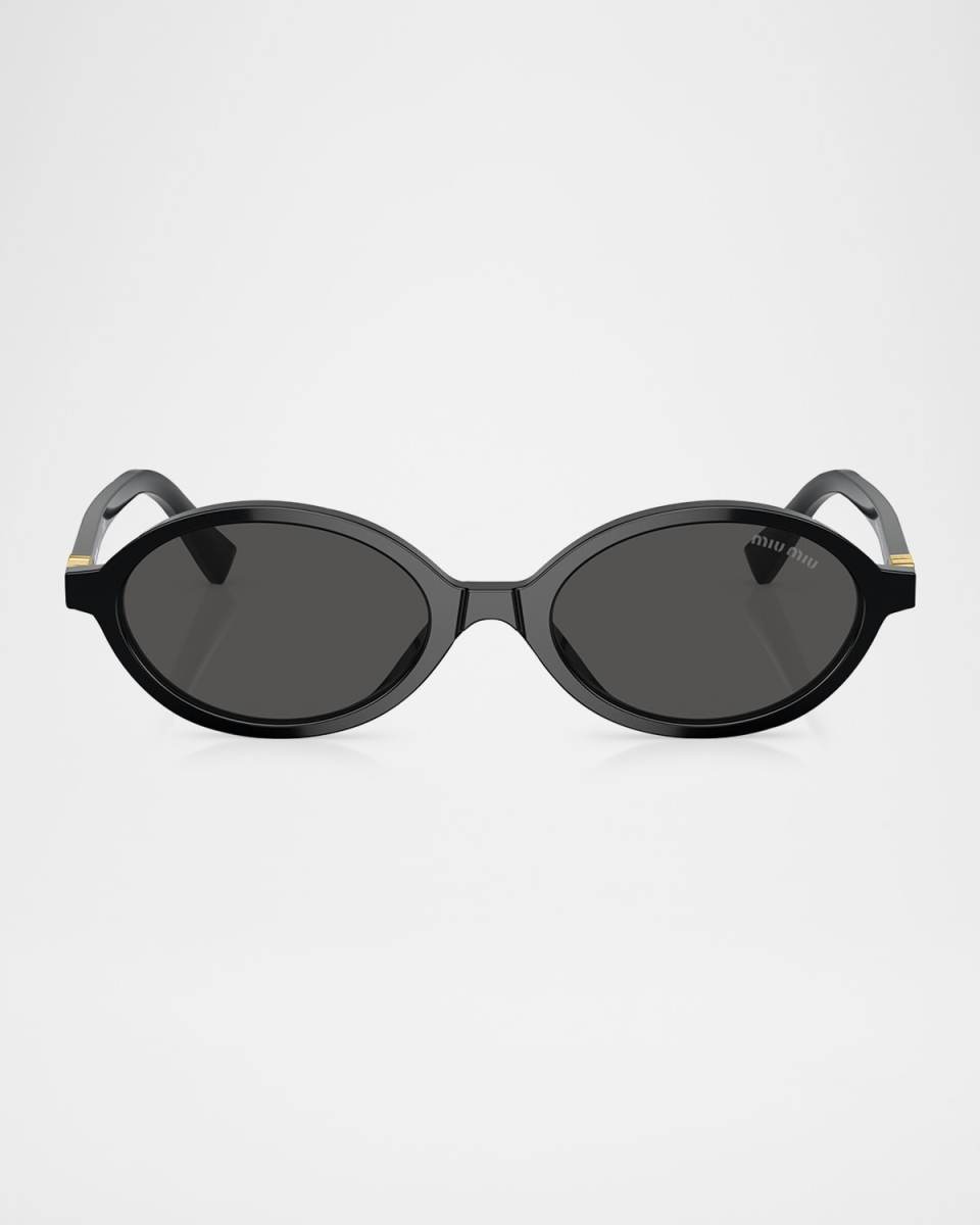 Acetate Oval Sunglasses